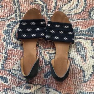 Madewell slide on sandals